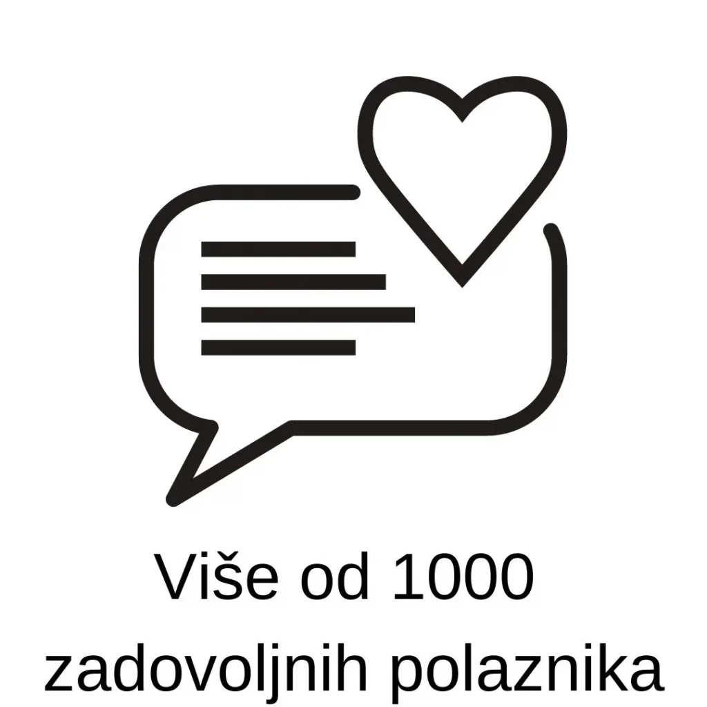 više od 1000 zadovoljnih polaznika